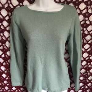 Bandetta B. Mint Merino Wool Seater Large NEW